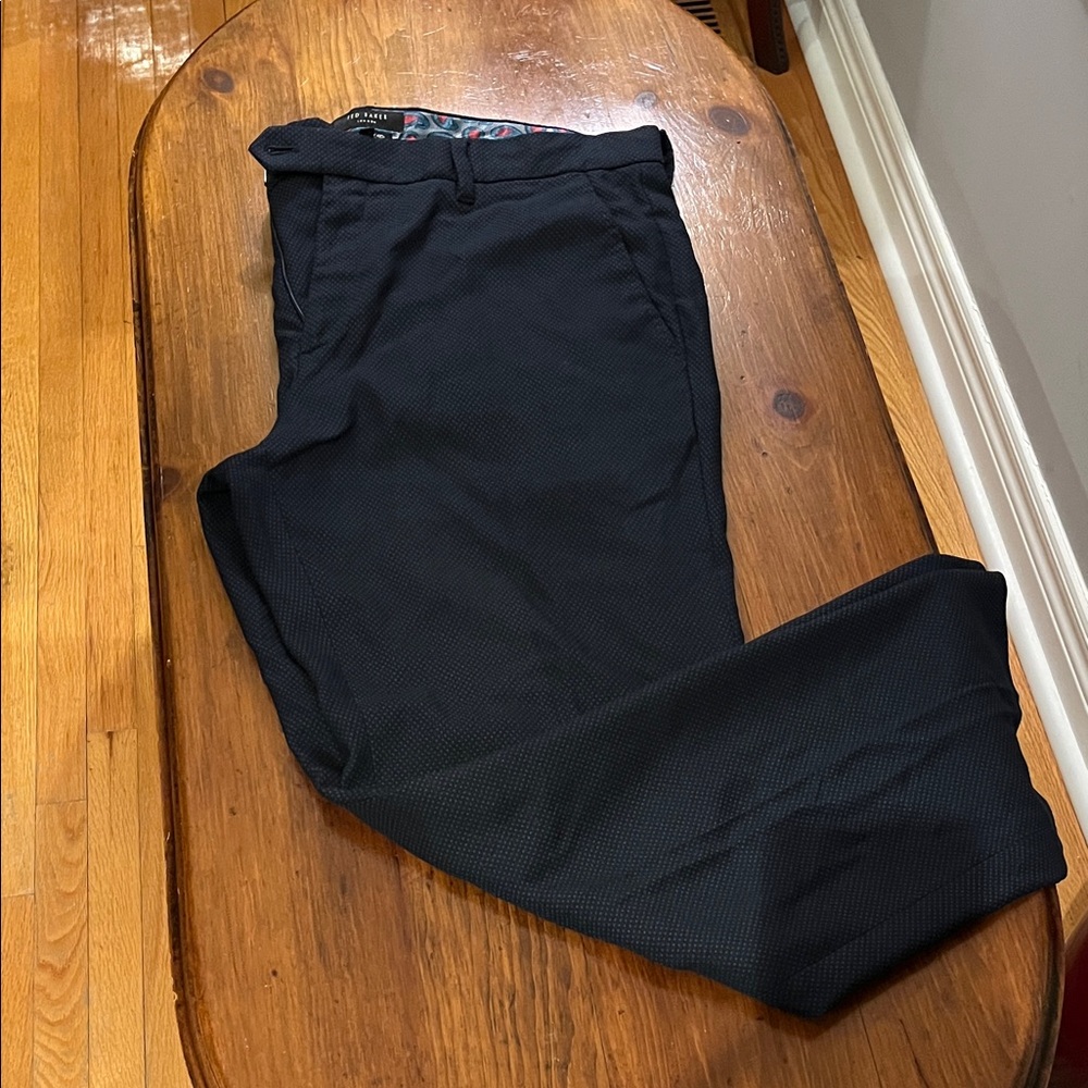 Ted Baker Dark Blue with lighter blue spotting Men's Pants